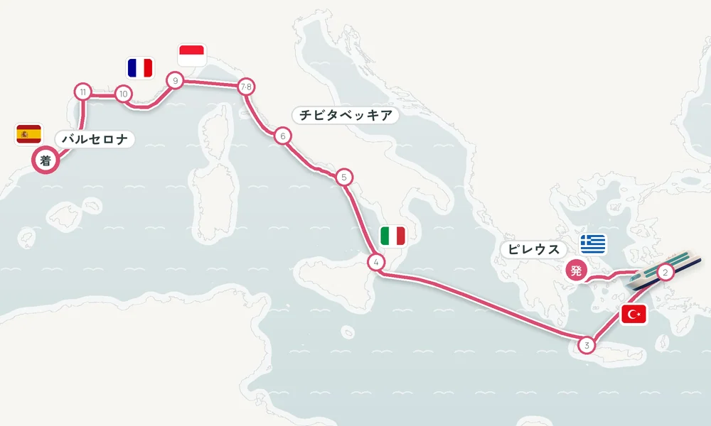 航路マップ