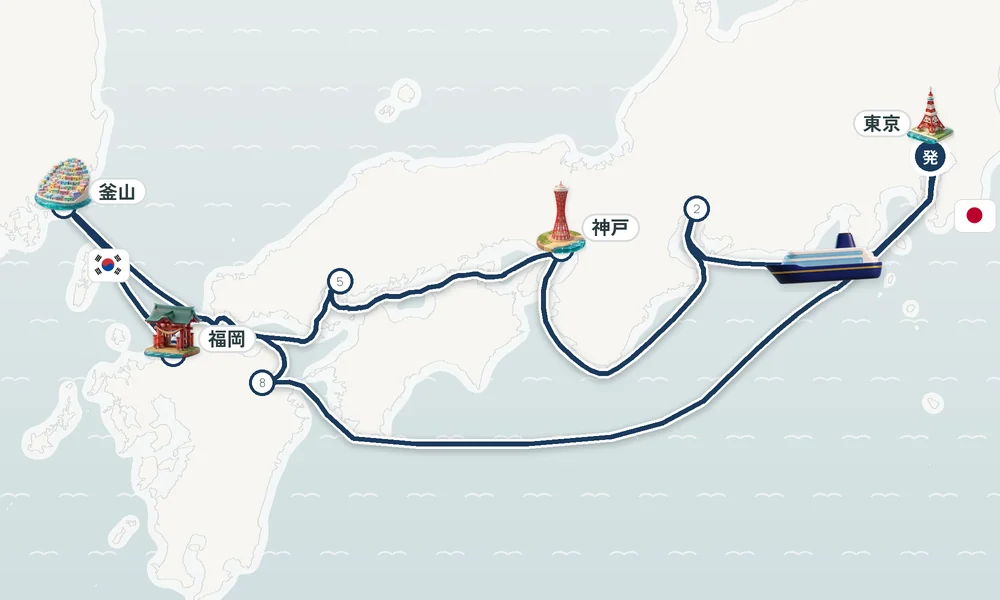 航路マップ