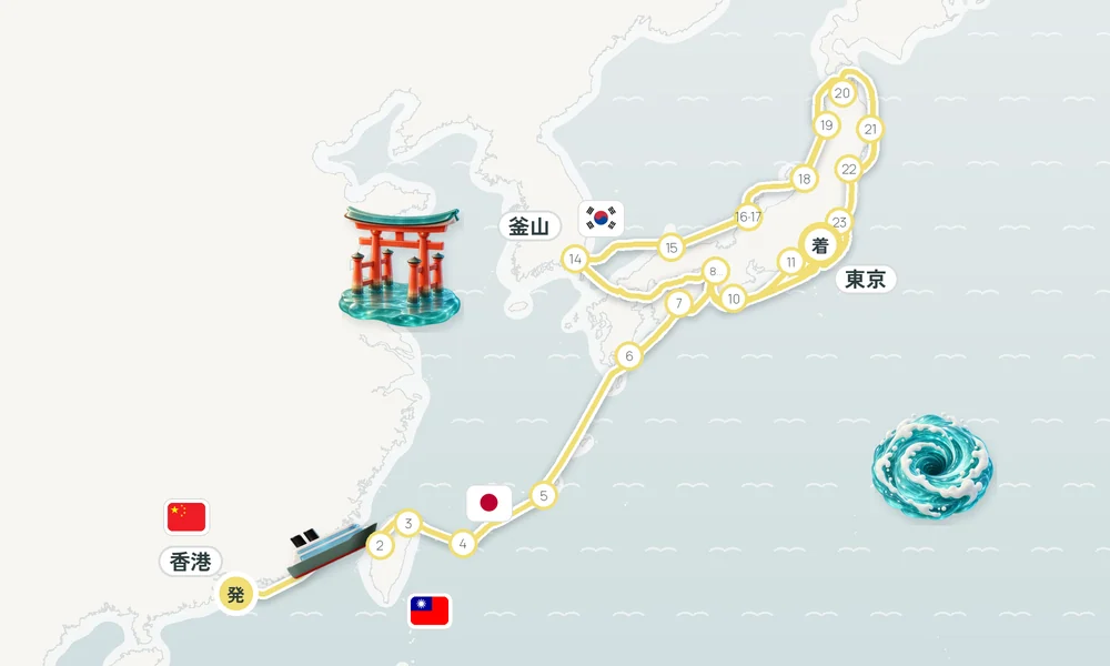 航路マップ