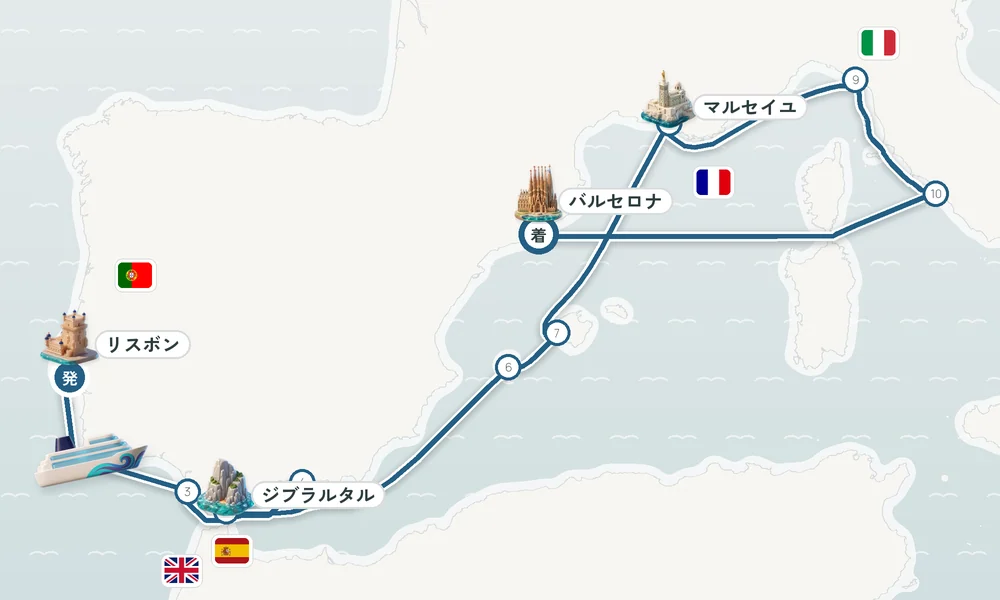 航路マップ