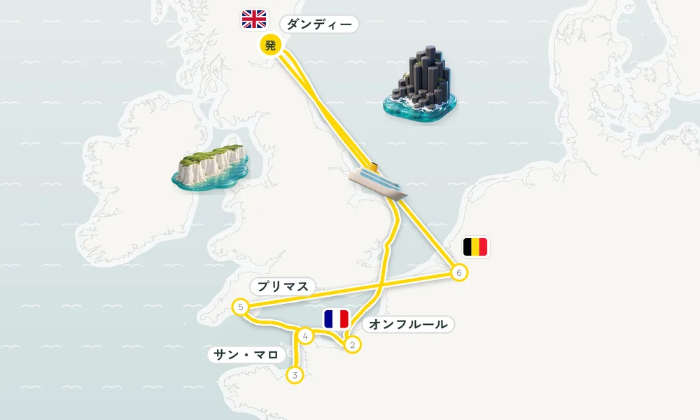 航路マップ
