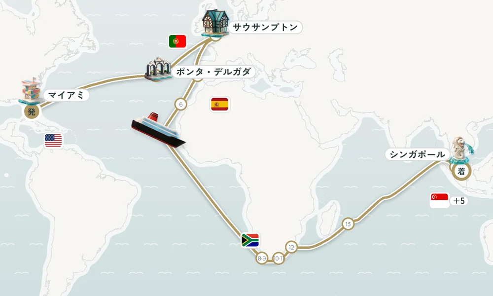航路マップ