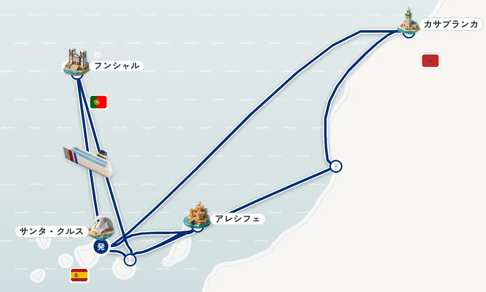 航路マップ