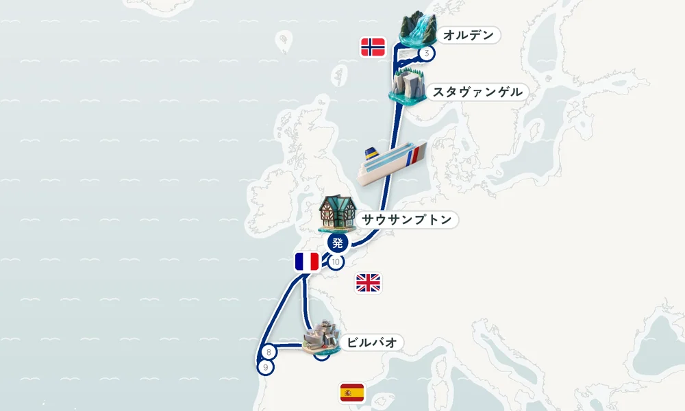 航路マップ