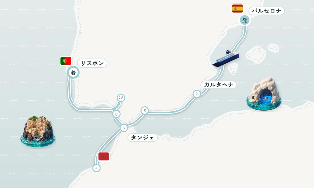 航路マップ