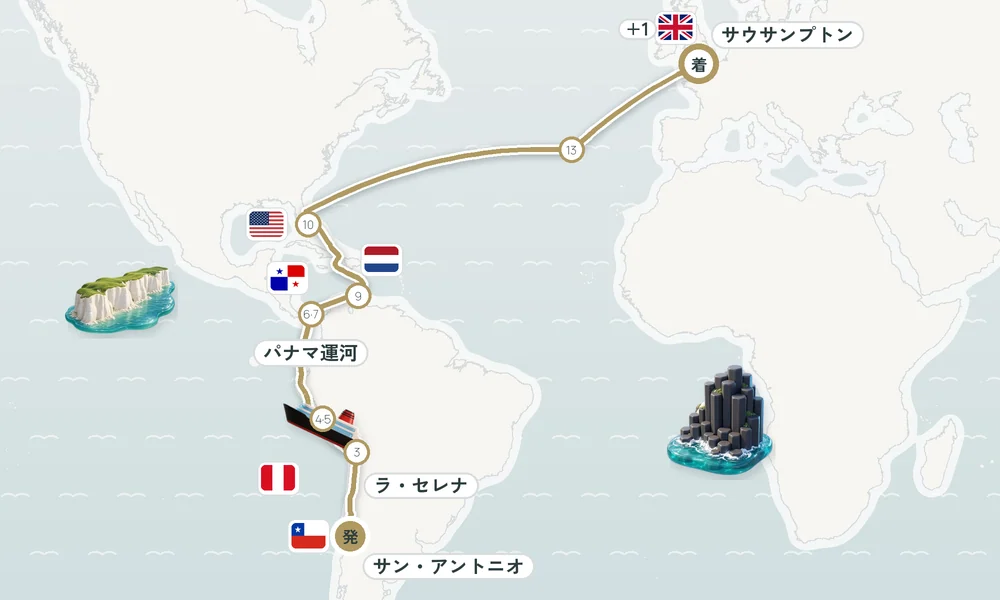 航路マップ