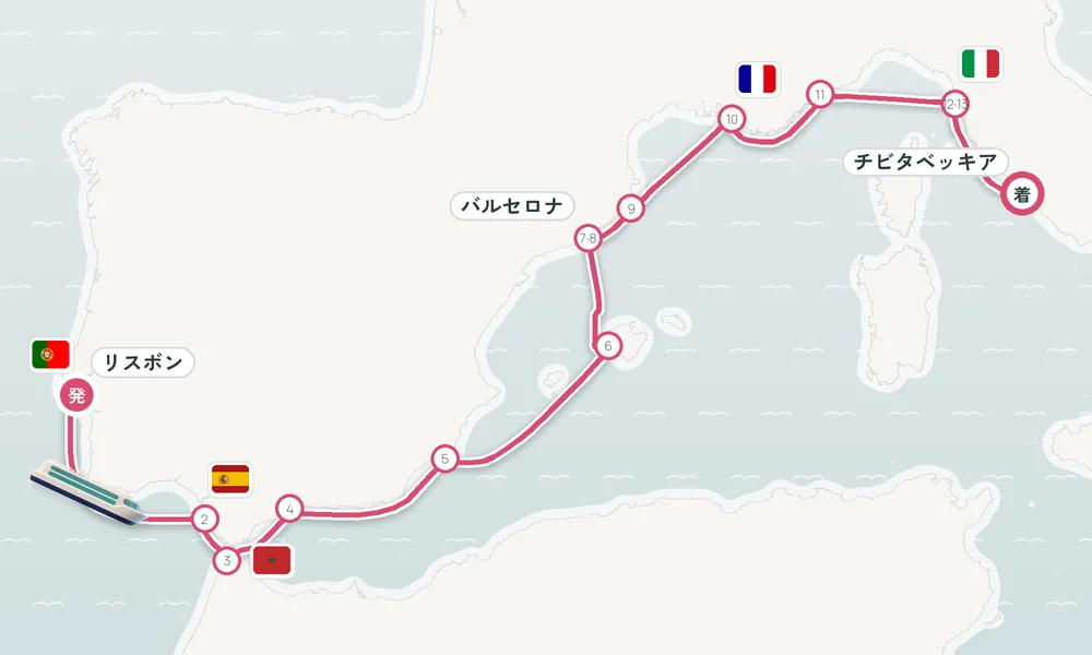 航路マップ