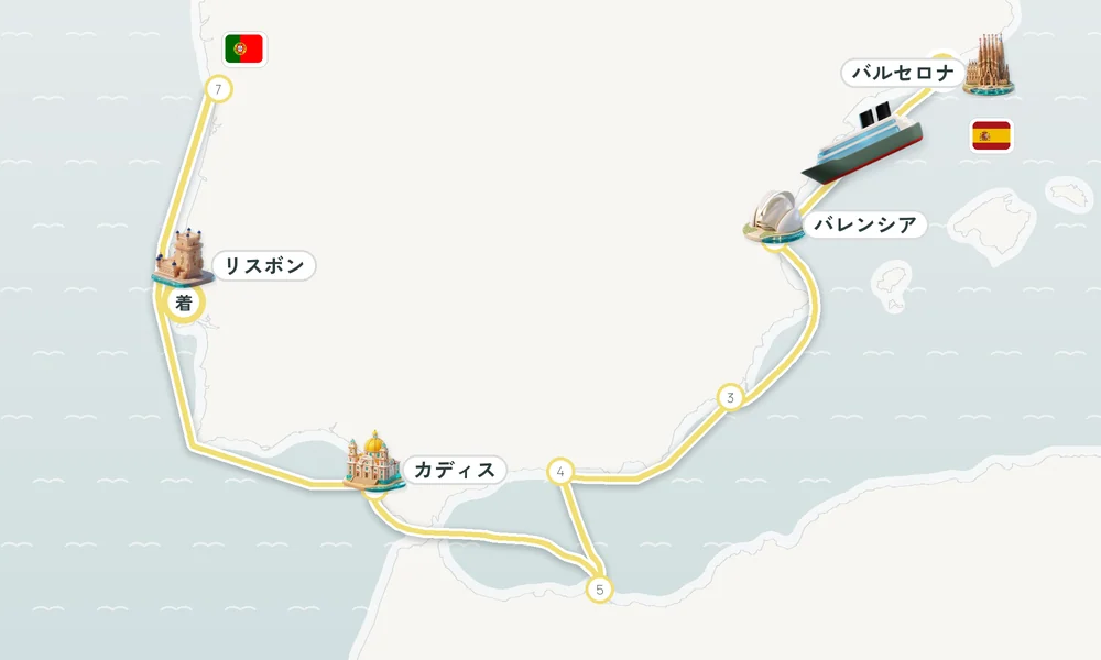 航路マップ