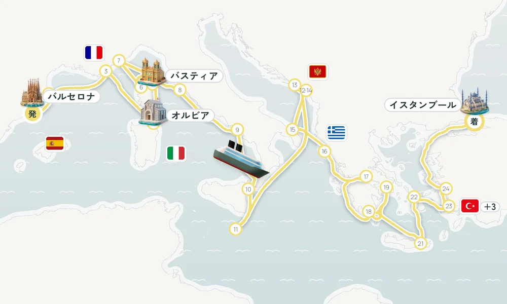 航路マップ
