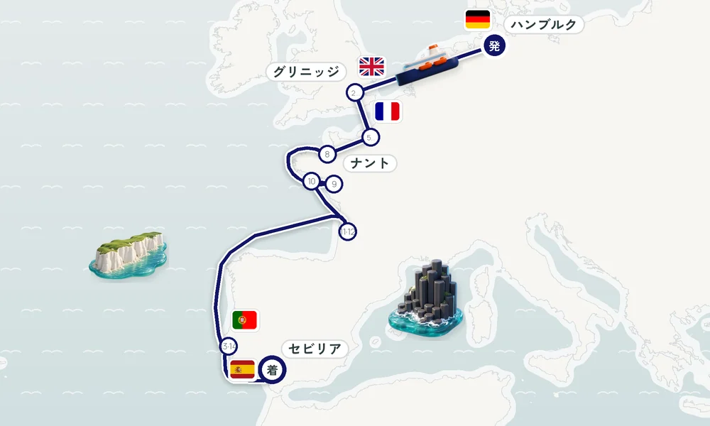 航路マップ