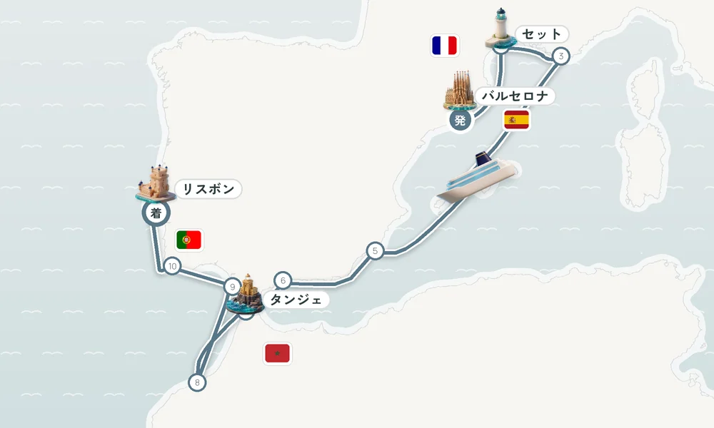 航路マップ