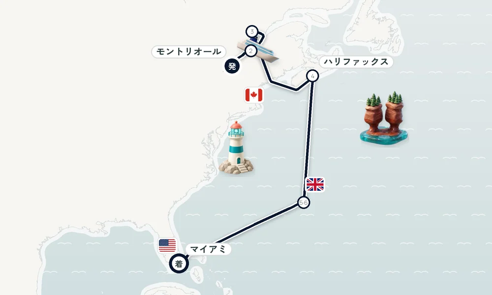航路マップ