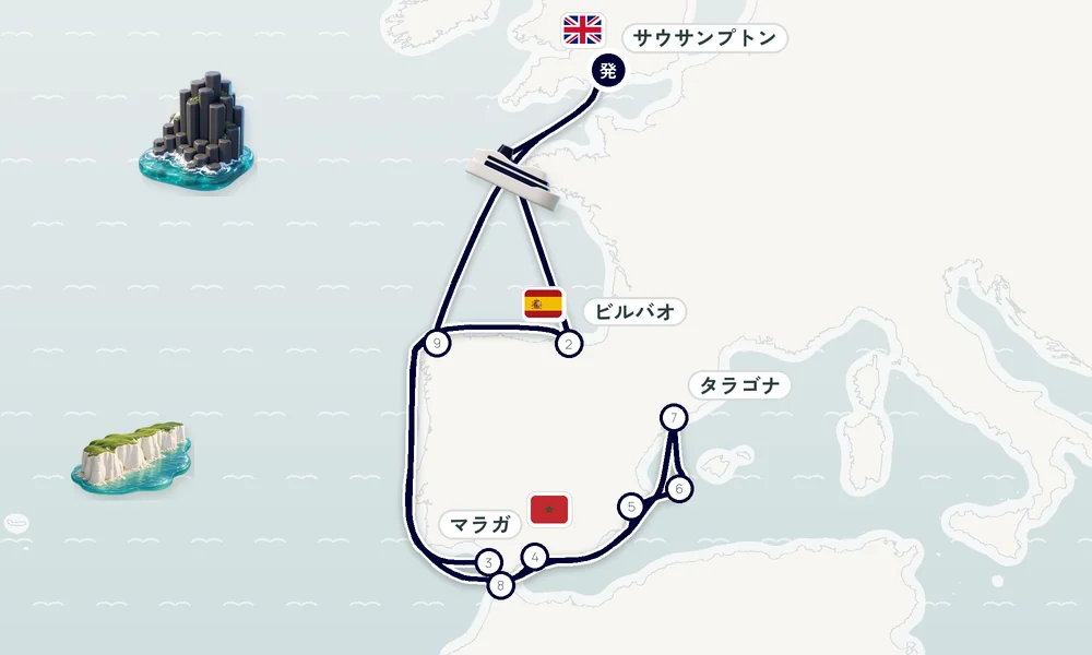 航路マップ
