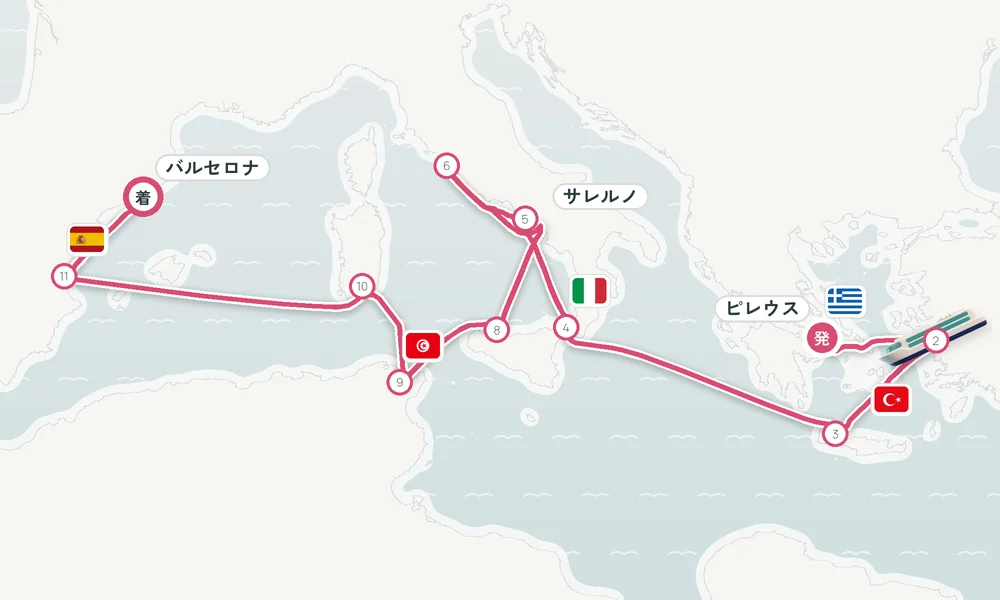 航路マップ