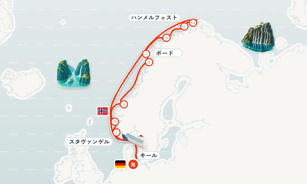 航路マップ