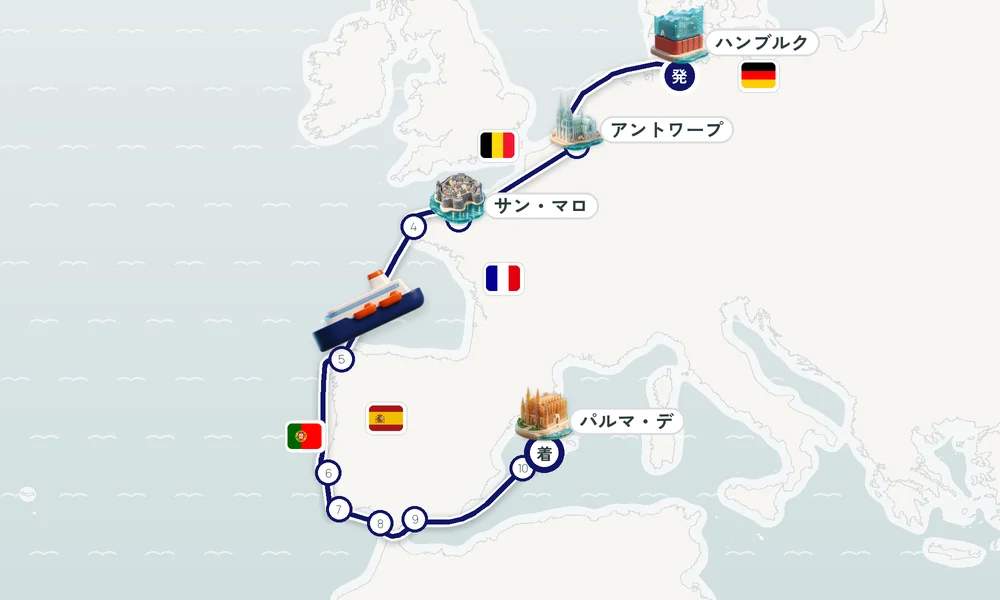 航路マップ