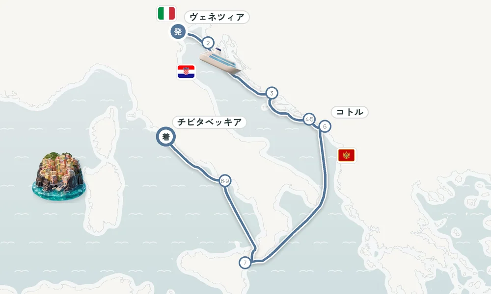 航路マップ