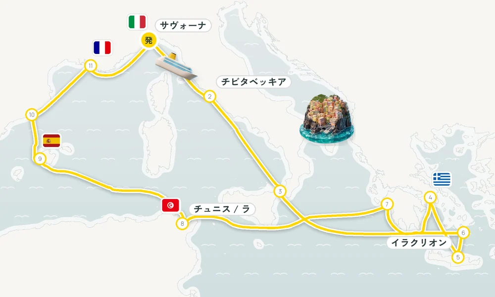 航路マップ