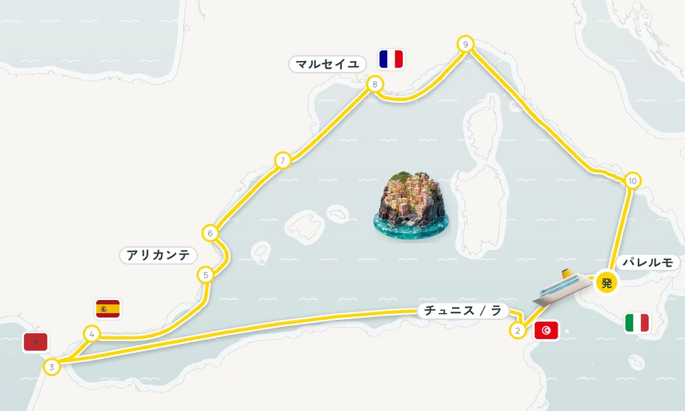 航路マップ