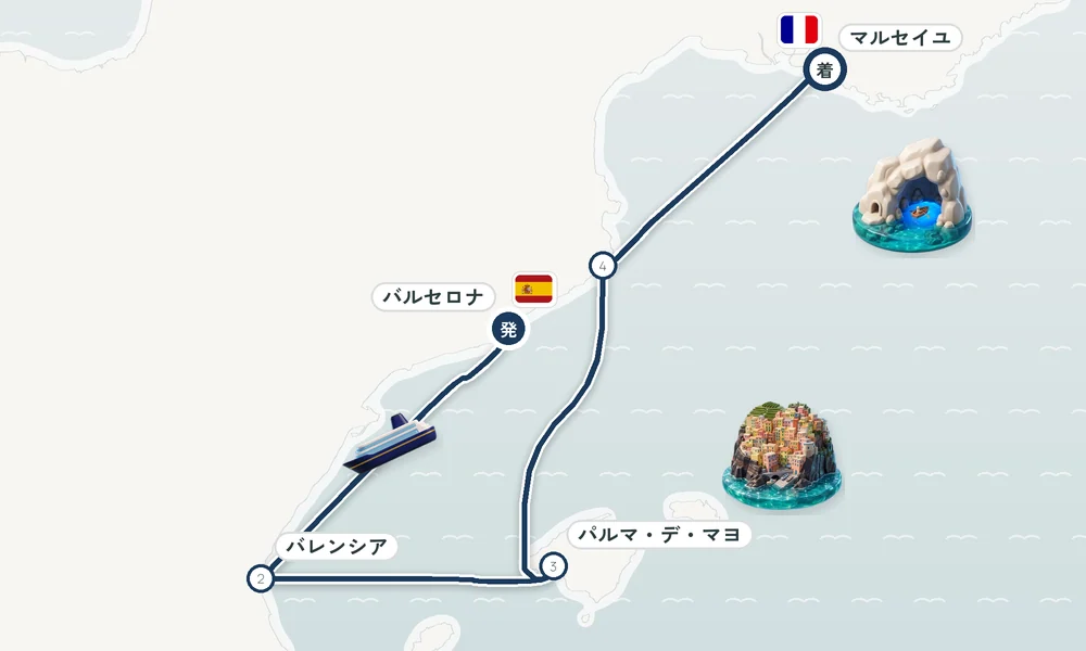 航路マップ