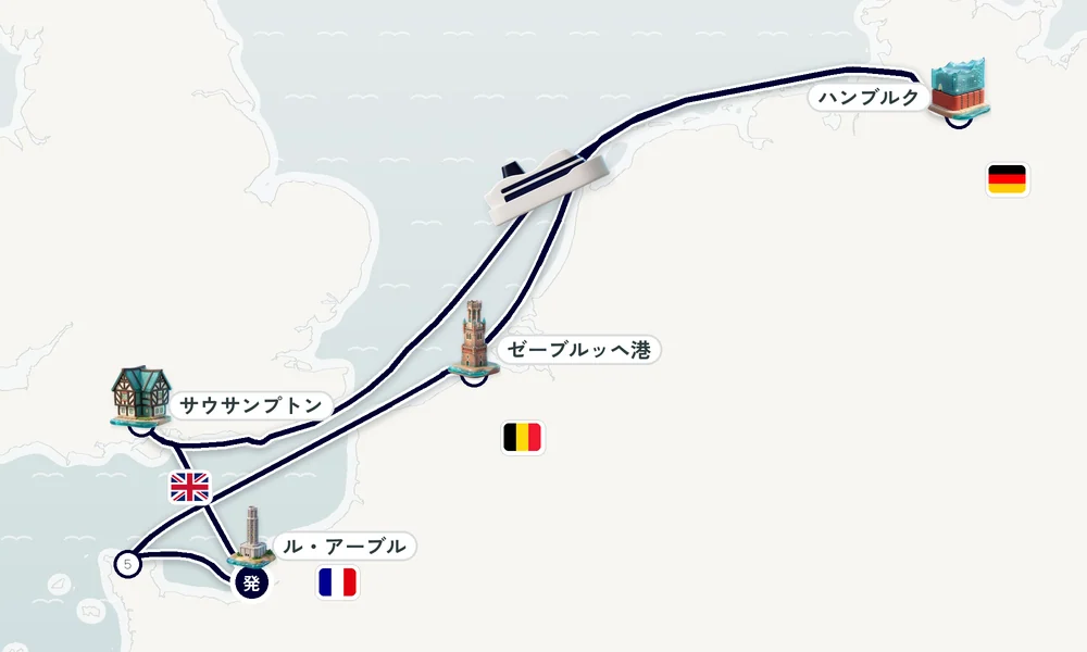 航路マップ