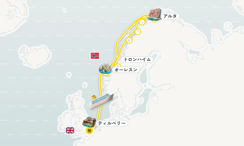 航路マップ