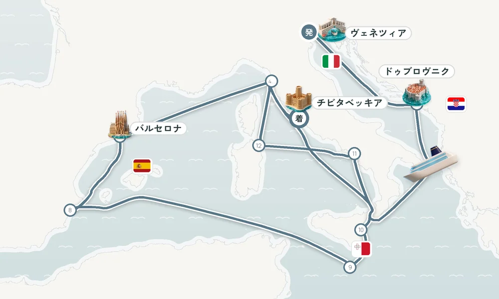 航路マップ