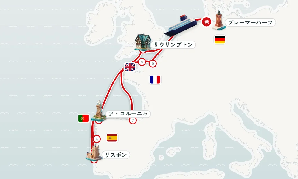 航路マップ