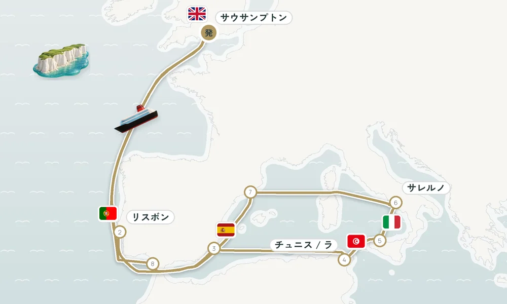 航路マップ