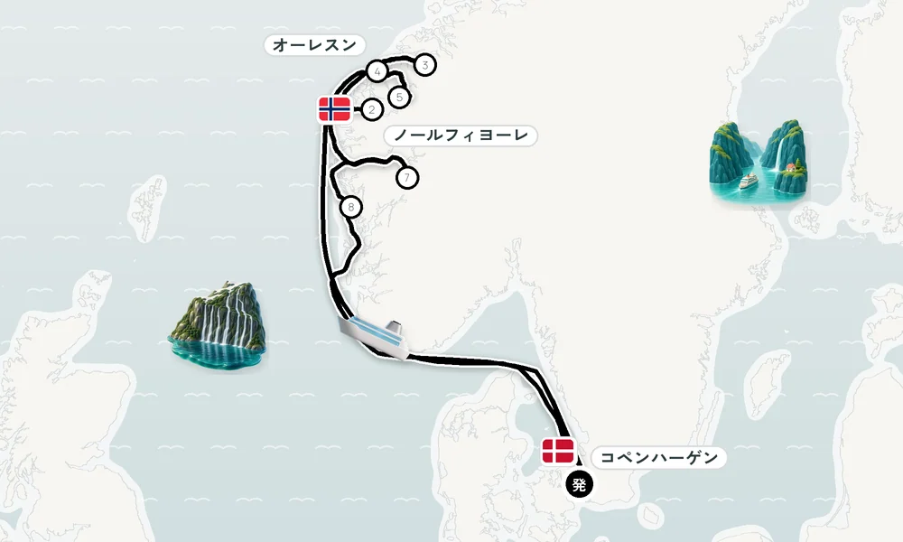 航路マップ
