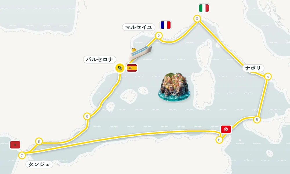 航路マップ