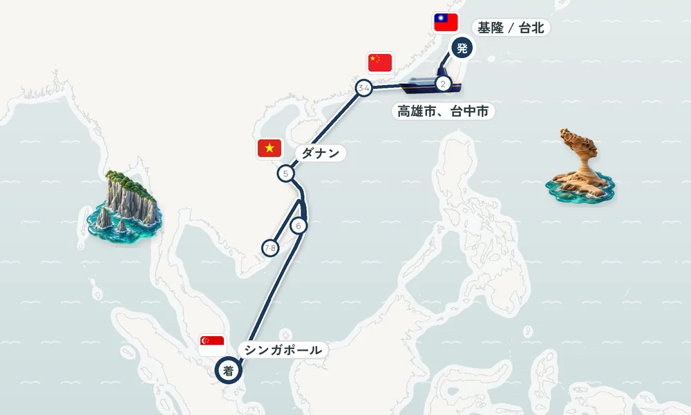 航路マップ