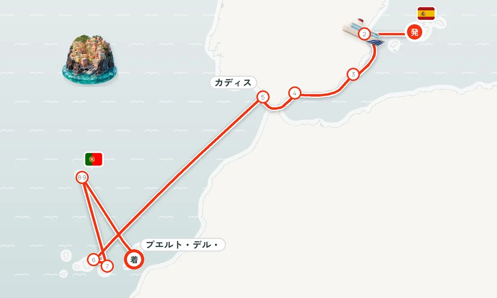 航路マップ