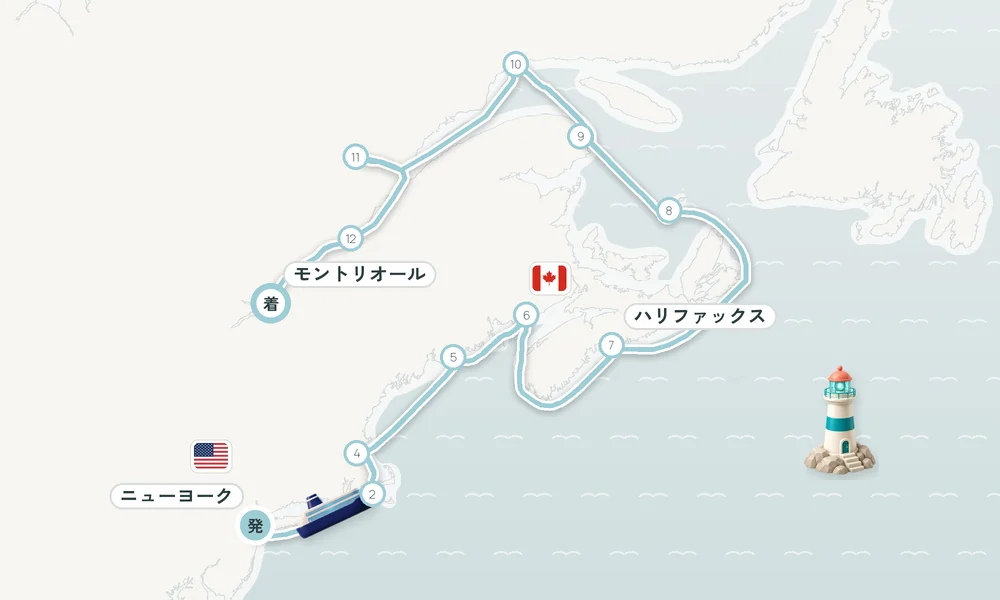航路マップ