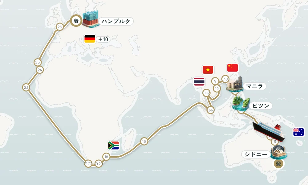 航路マップ