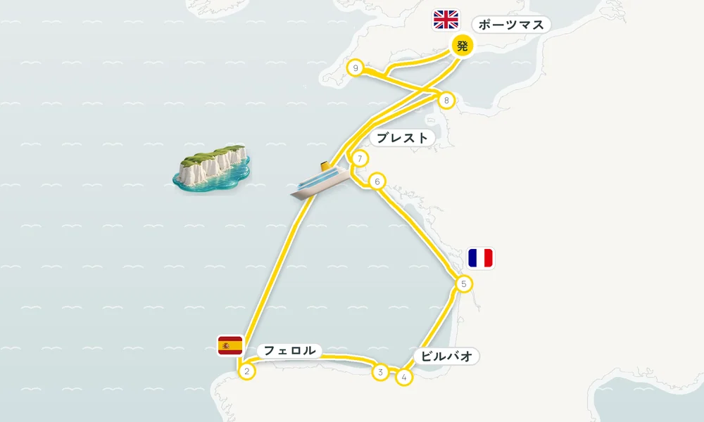 航路マップ