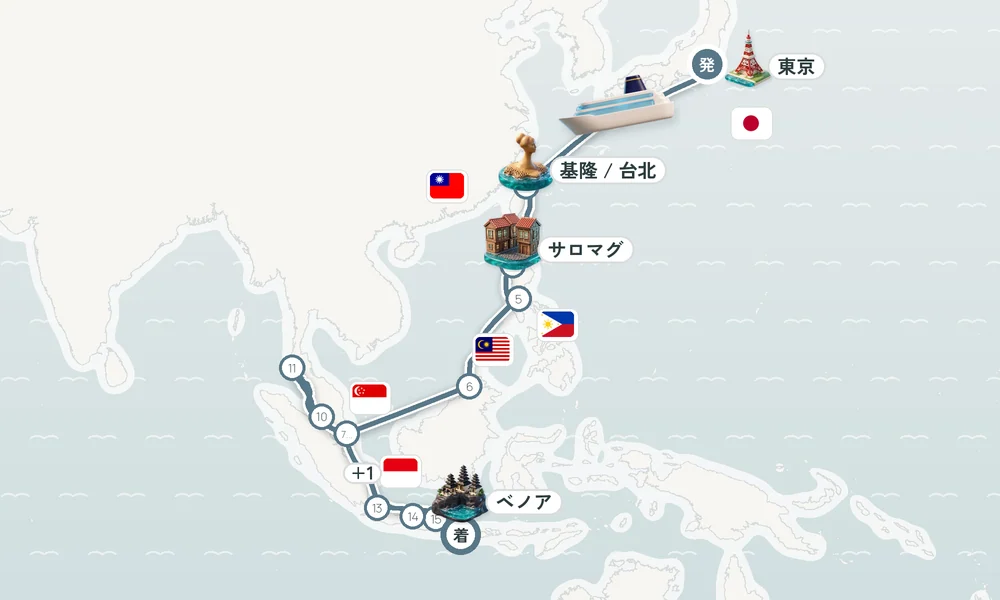 航路マップ