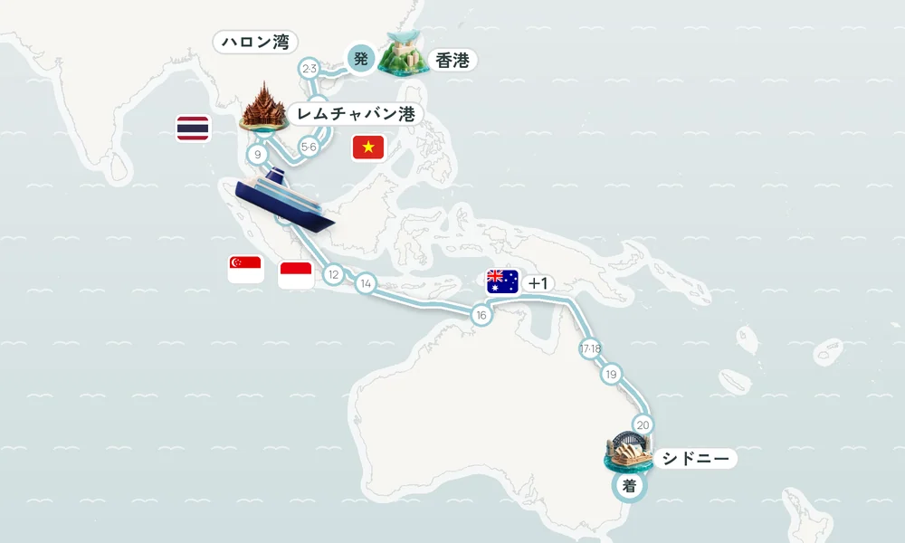 航路マップ