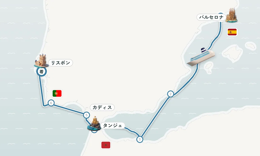 航路マップ