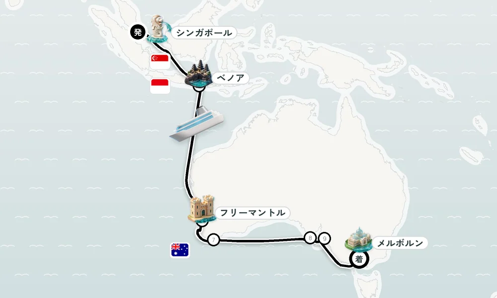 航路マップ