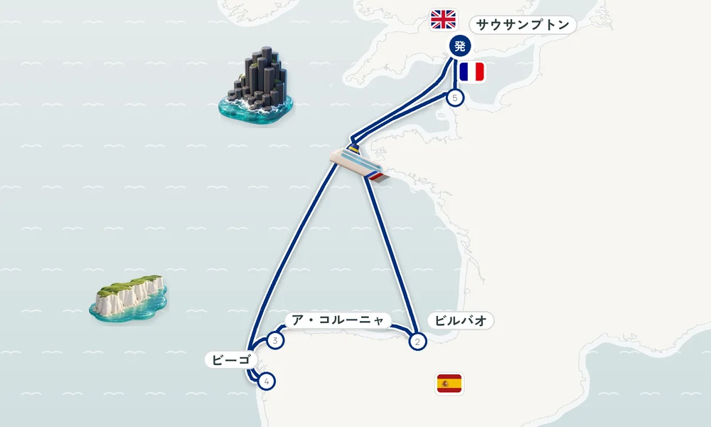 航路マップ