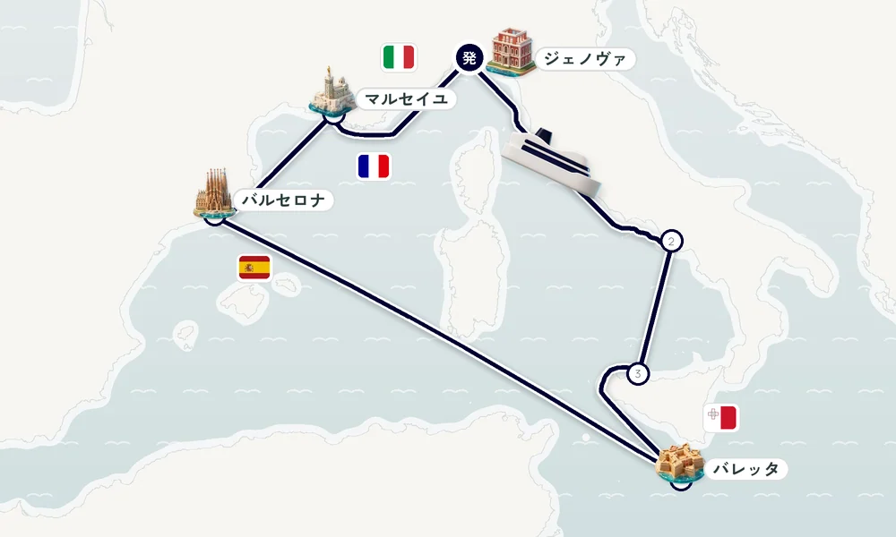 航路マップ