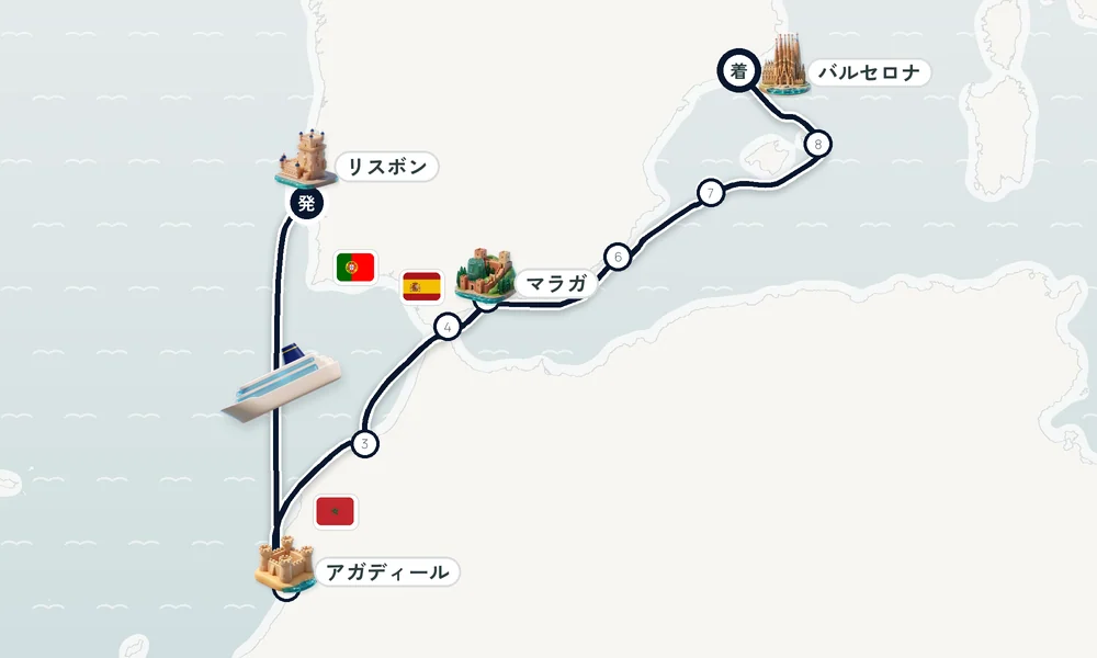 航路マップ