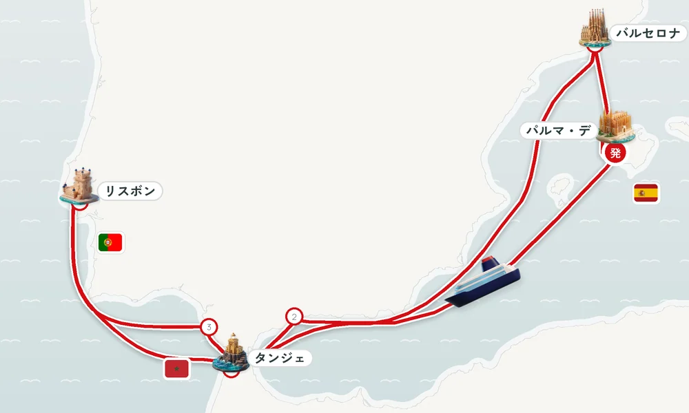 航路マップ