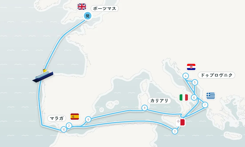 航路マップ