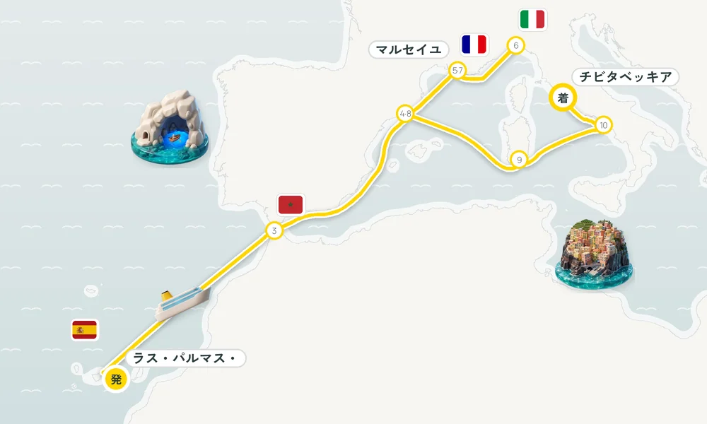 航路マップ