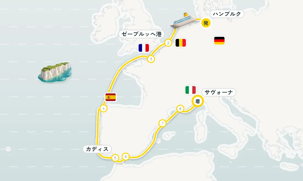 航路マップ