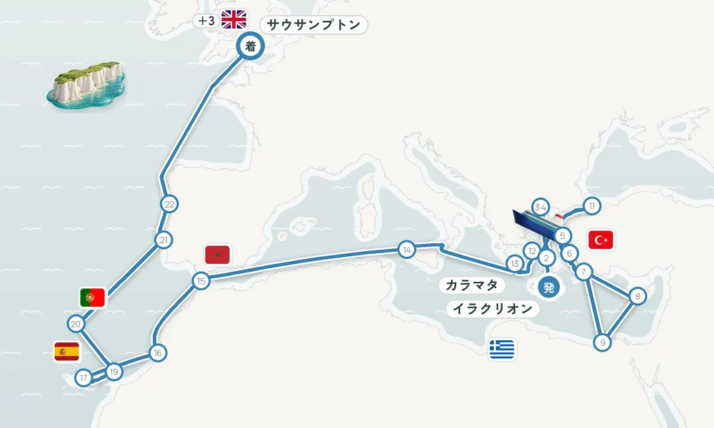 航路マップ