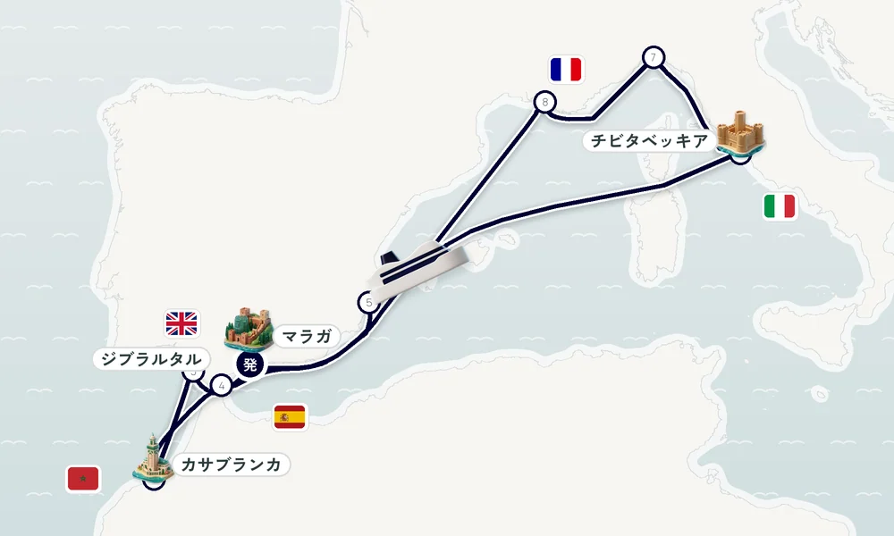 航路マップ