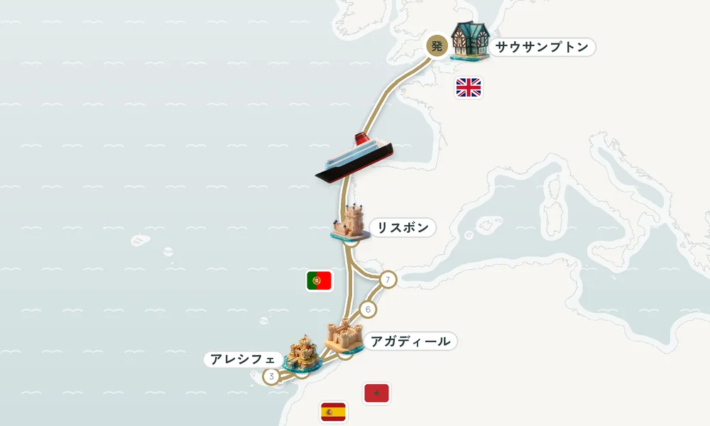 航路マップ